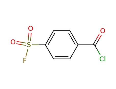 Molecular Structure of 402-55-1 (4-(FLUOROSULFONYL)BENZOYL CHLORIDE)