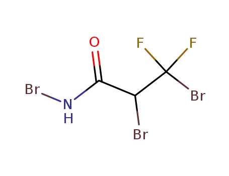 Molecular Structure of 432-74-6 (2,3-dibromo-3,3-difluoro-propionic acid bromoamide)
