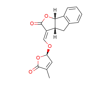 (3E,3aR,8bS)-3-[[(2S)-4-methyl-5-oxo-2H-furan-2-yl]oxymethylidene]-4,8b-dihydro-3aH-indeno[1,2-b]furan-2-one