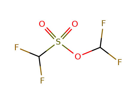Molecular Structure of 101817-80-5 (Methanesulfonic acid, difluoro-, difluoromethyl ester)