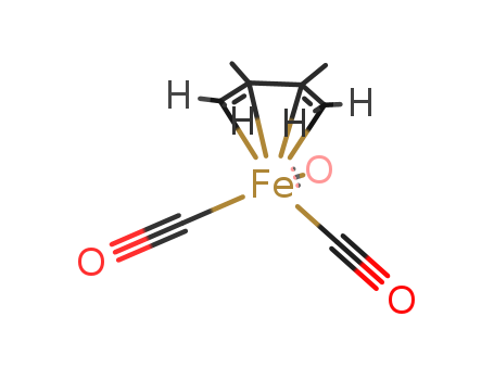 31741-56-7,Iron,tricarbonyl[(1,2,3,4-h)-2,3-dimethyl-1,3-butadiene]-,Iron,tricarbonyl(2,3-dimethyl-1,3-butadiene)- (8CI); 2,3-Dimethylbutadieneirontricarbonyl; Tricarbonyl(2,3-dimethyl-1,3-butadiene)iron;Tricarbonyl(2,3-dimethylbutadiene)iron; Tricarbonyl(h4-2,3-dimethyl-1,3-butadiene)iron