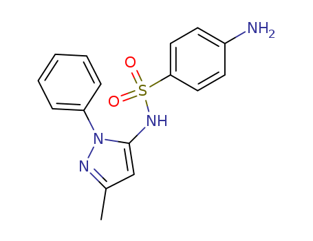 Benzenesulfonamide,4-amino-N-(3-methyl-1-phenyl-1H-pyrazol-5-yl)-