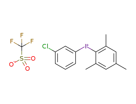 (3-chlorophenyl)(mesityl)iodonium trifluoromethanesulfonate
