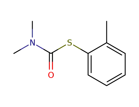 Molecular Structure of 7305-14-8 (S-o-tolyl dimethylcarbamothioate)