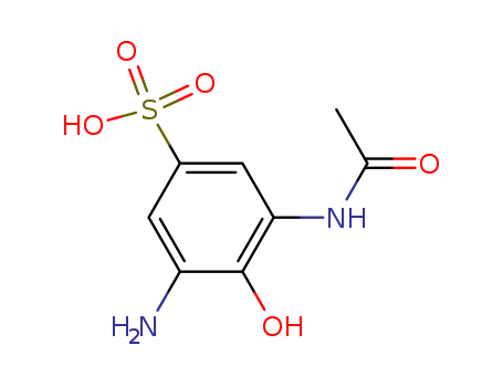 3-(Acetylamino)-5-amino-4-hydroxybenzenesulfonic acid(40306-75-0)