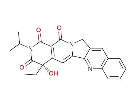 Molecular Structure of 118514-63-9 (N-Isopropyl-17-oxocamptothecin Lactam)