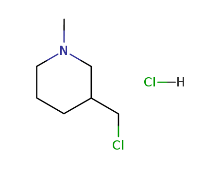 3-(chloromethyl)-1-methyl-piperidine hydrochloride