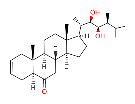 Δ<sup>2</sup>-(22R,23R,24S)-22,23-dihydroxy-24-methyl-5α-cholestan-6-one
