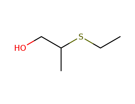Molecular Structure of 72311-96-7 (2-(ethylthio)propanol)