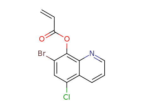 5-chloro-7-broMo-8-quinolyl vinyl carbonate