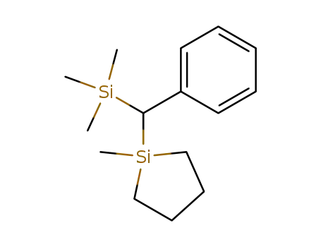 1-Methyl-1-(phenyl-trimethylsilanyl-methyl)-silolane