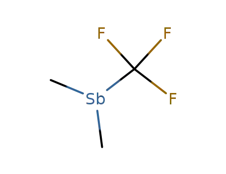 Molecular Structure of 421-62-5 (dimethyl-(trifluoromethyl)stibane)