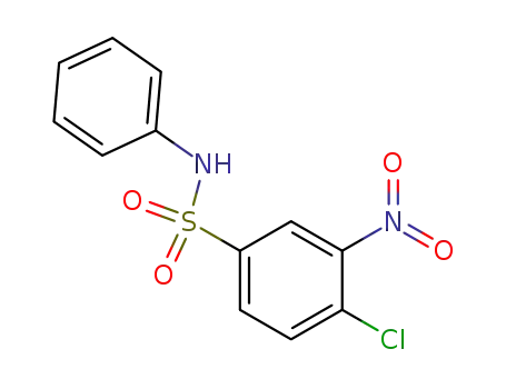 Molecular Structure of 137-49-5 (3-NITRO-4-CHLORO BENZENE SULFONANILIDE)