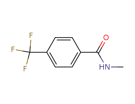 Molecular Structure of 65017-76-7 (Benzamide, N-methyl-4-(trifluoromethyl)-)