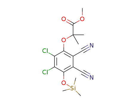 Molecular Structure of 1449251-45-9 (C<sub>16</sub>H<sub>18</sub>Cl<sub>2</sub>N<sub>2</sub>O<sub>4</sub>Si)