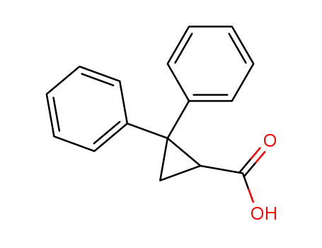 Cyclopropanecarboxylic acid, 2,2-diphenyl- cas  7150-12-1