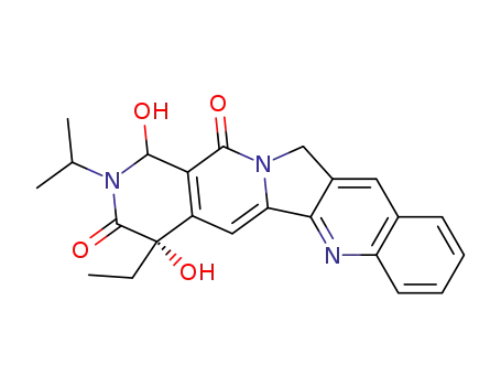 Molecular Structure of 118514-62-8 (N-Isopropyl-17-hydroxycamptothecin Lactam)