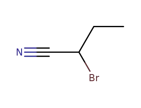 Molecular Structure of 41929-78-6 (2-Bromobutanenitrile)