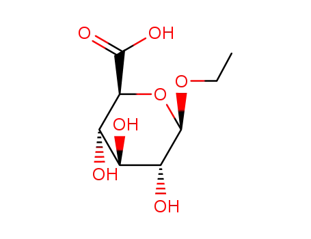 Molecular Structure of 17685-04-0 (ETHYL B-D-GLUCURONIDE)