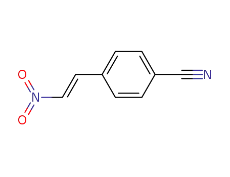 Molecular Structure of 5153-73-1 (1-(4-CYANOPHENYL)-2-NITROETHENE)