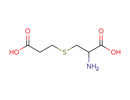 Molecular Structure of 25635-80-7 (Cysteine,S-(2-carboxyethyl)-)