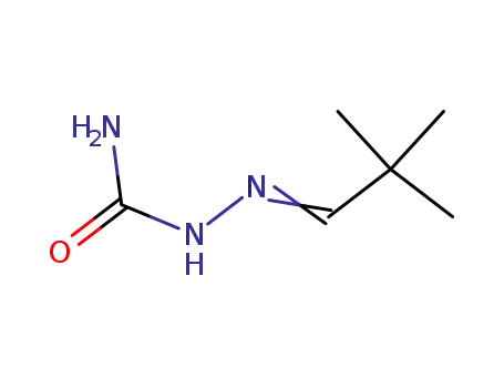 Molecular Structure of 23809-33-8 (2,2-Dimethylpropanal carbamoyl hydrazone)