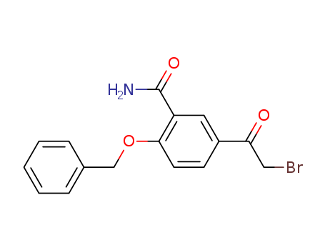 Benzamide,5-(2-bromoacetyl)-2-(phenylmethoxy)-