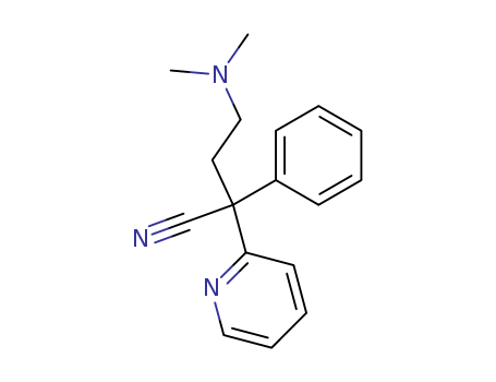 2-Pyridineacetonitrile,a-[2-(dimethylamino)ethyl]-a-phenyl-