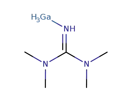 Molecular Structure of 325774-15-0 (1,1,3,3-tetramethylgyanidine-gallane (1/1))