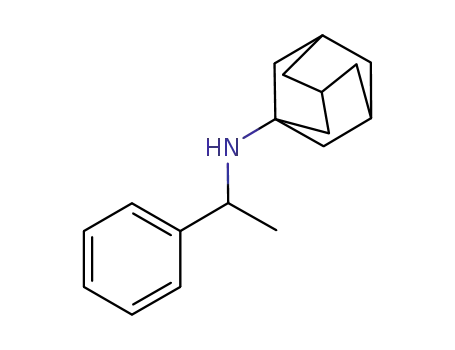 Molecular Structure of 1034159-49-3 (N-(1-phenylethyl)-1-aminoadamantane)