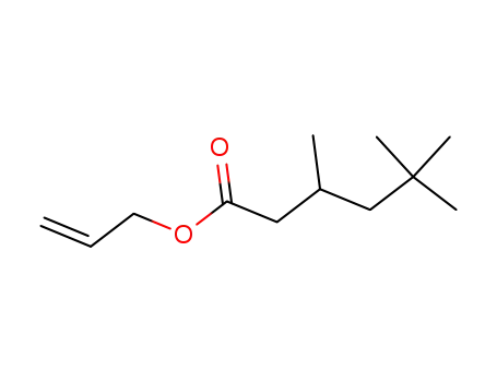 Molecular Structure of 71500-37-3 (2-PROPENYL 3,5,5-TRIMETHYLHEXANOATE)