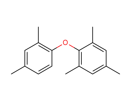 Molecular Structure of 1268694-21-8 (2,4-dimethylphenyl(2,4,6-trimethylphenyl) ether)