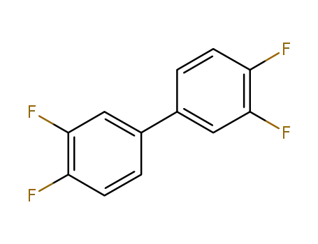 Molecular Structure of 136755-64-1 (3,3’,4,4’-tetrafluorobiphenyl)