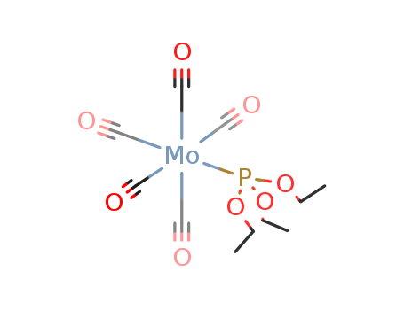 15603-75-5,Molybdenum,pentacarbonyl(triethyl phosphite-kP)-, (OC-6-22)- (9CI),(Ethylphosphite)molybdenum pentacarbonyl (6CI); Molybdenum, pentacarbonyl(phosphorousacid)-, triethyl ester (8CI); Molybdenum, pentacarbonyl(triethyl phosphite)-(7CI); Molybdenum, pentacarbonyl(triethyl phosphite-P)-, (OC-6-22)-;Pentacarbonyl(triethyl phosphite)molybdenum