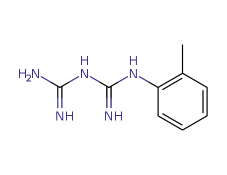 Molecular Structure of 93-69-6 (o-Tolyl biguanide)