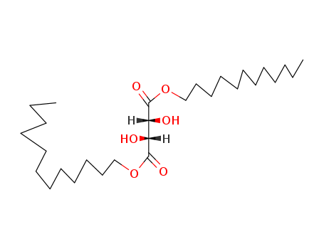 66584-29-0,didodecyl [R-(R*,R*)]-tartrate,(R,R)-di-n-dodecyl tartrate;didodecyl (R-(R*,R*))-tartrate;Lg-tartaric acid didodecyl ester;Lg-Weinsaeure-didodecylester;