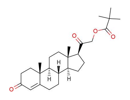 Molecular Structure of 808-48-0 (Desoxycorticosterone pivalate)