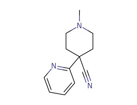 4-Piperidinecarbonitrile,1-methyl-4-(2-pyridinyl)- cas  50288-69-2