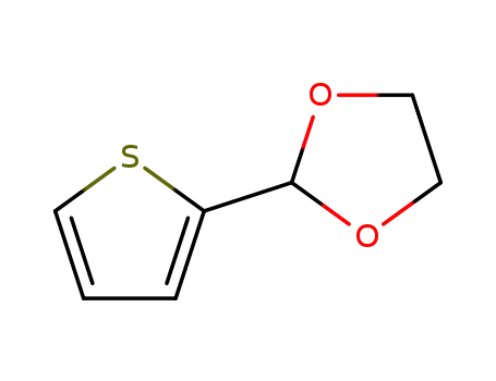Molecular Structure of 58268-08-9 (2-(1,3-DIOXOLAN-2-YL)THIOPHENE)