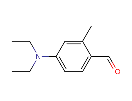 Molecular Structure of 92-14-8 (4-Diethylamino-2-methylbenzaldehyde)