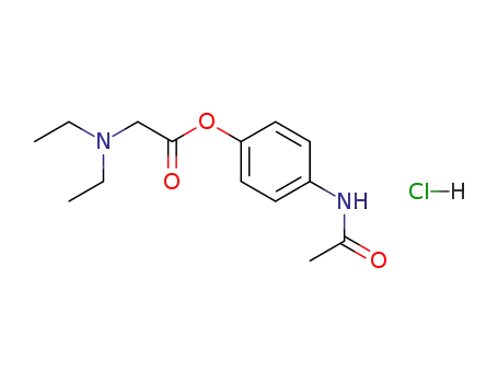Molecular Structure of 66532-86-3 (Propacetamol hydrochloride)