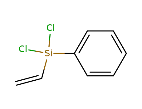 Molecular Structure of 7719-02-0 (VINYLPHENYLDICHLOROSILANE)