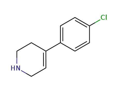 Molecular Structure of 30005-58-4 (4-(4-Chlorophenyl)1,2,3,6-)