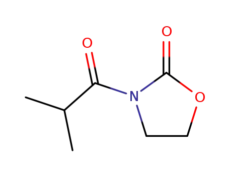 Molecular Structure of 109853-52-3 (N-(methylpropionyl)oxazolidin-2-one)