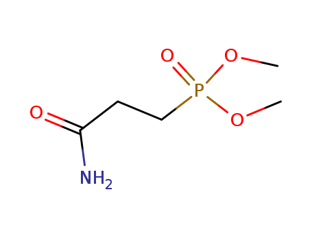 Phosphonic acid,P-(3-amino-3-oxopropyl)-, dimethyl ester