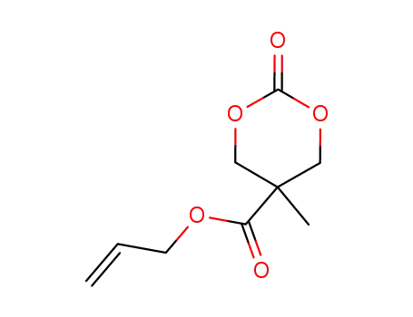 Molecular Structure of 532424-75-2 (allyl 5-methyl-2-oxo-1,3-dioxane-5-carboxylate)