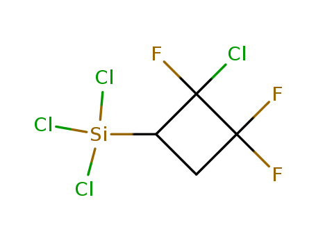 Cyclobutane,2-chloro-1,1,2-trifluoro-3-(trichlorosilyl)-