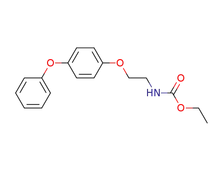 Molecular Structure of 72490-01-8 (Ethyl 2-(4-phenoxyphenoxy)ethylcarbamate)