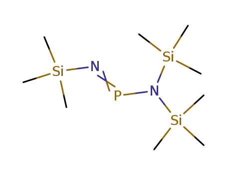 Molecular Structure of 50732-21-3 ([BIS(TRIMETHYLSILYL)]-AMINO(TRIMETHYLSILYL-IMINO)PHOSPHANE)