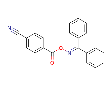 Benzonitrile, 4-[[[(diphenylmethylene)amino]oxy]carbonyl]-